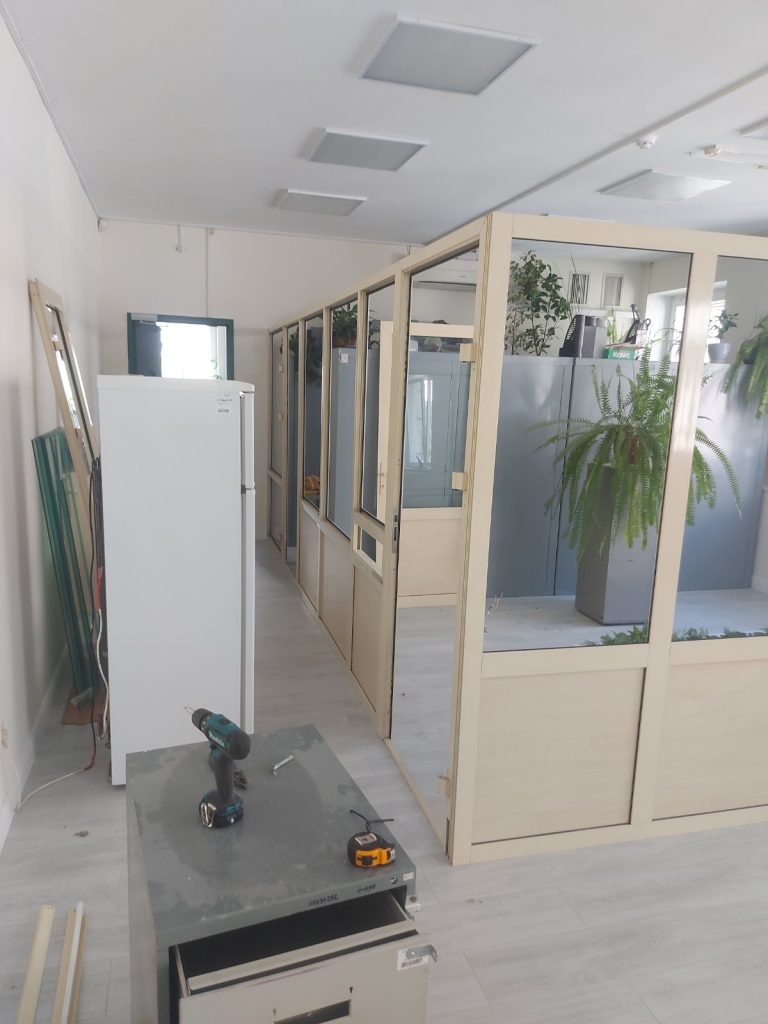 пвх перегородки в офис